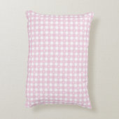 Coussins Décoratifs Chèques Pastel Rose (Dos(Vertical))