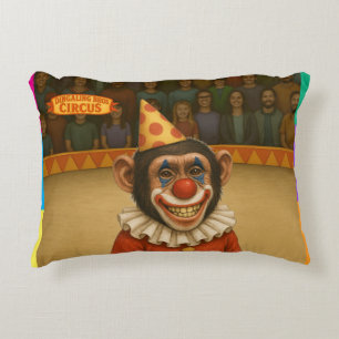 Coussins Décoratifs Chester le clown chimpanzé