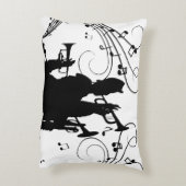Coussins Décoratifs Cheval Section Trumpet Jazz Music (Dos(Vertical))