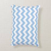 Coussins Décoratifs Chevron bleu bébé (Dos(Vertical))