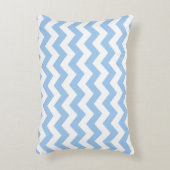 Coussins Décoratifs Chevron bleu bébé (Devant(Vertical))
