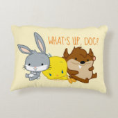 Coussins Décoratifs Chibi BUGS BUNNY™, TWEETY™ & TAZ™ (Dos)