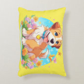 Coussins Décoratifs Chien chiot mignon (Devant(Vertical))