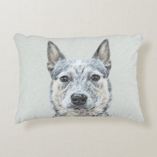 Coussins Décoratifs Chien de bétail australien - Cute Original Dog Art