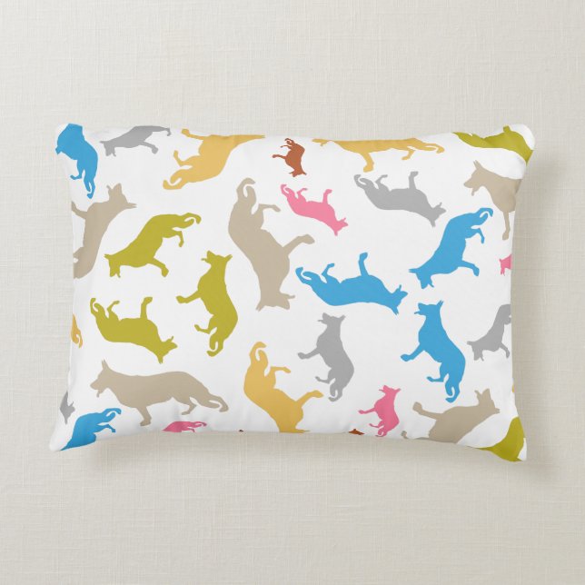 Coussins Décoratifs Chiens bergers allemands (Dos)