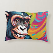 Coussins Décoratifs Chimpanzé fou mignon (Dos)
