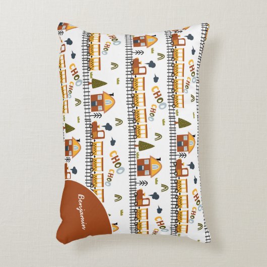 Coussins Décoratifs Choo Choo Train Pattern (Devant(Vertical))