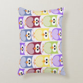 Coussins Décoratifs Chouettes mignonnes, Chouette Motif, Chouettes pou (Devant(Vertical))