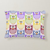 Coussins Décoratifs Chouettes mignonnes, Chouette Motif, Chouettes pou (Dos)