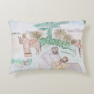 Coussins Décoratifs Christian Artwork Le bon samaritain
