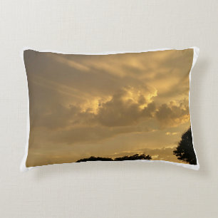 Coussins Décoratifs Ciel Nuageux Avec Oiseau