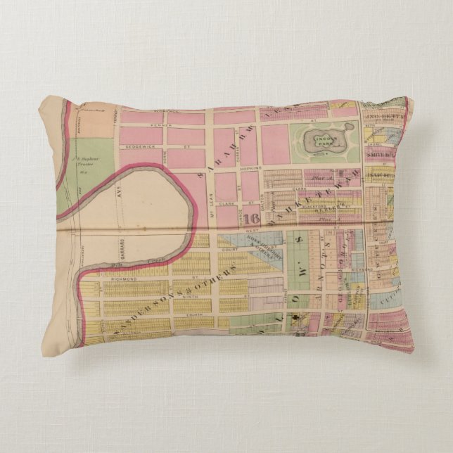 Coussins Décoratifs Cincinnati, Ohio 2 (Devant)