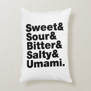 Coussins Décoratifs Cinq saveurs de base