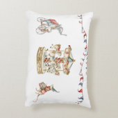 Coussins Décoratifs Cirque Carnaval Animaux Motif Enfants (Dos(Vertical))