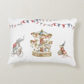 Coussins Décoratifs Cirque Carnaval Animaux Motif Enfants (Dos)
