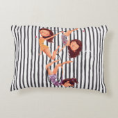 Coussins Décoratifs Cirque Thème Acrobat Décor pour crèches, filles, e (Dos)