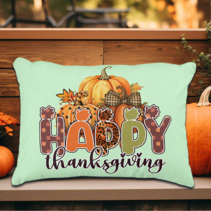 Coussins Décoratifs Citrouille bon thanksgiving