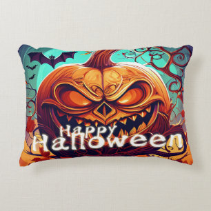 Coussins Décoratifs Citrouille chauve-souris Jack-o-Lantern Halloween