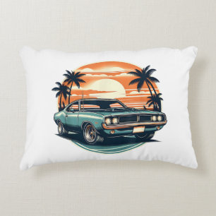 Coussins Décoratifs Classic Muscle Car Retro Style Vintage