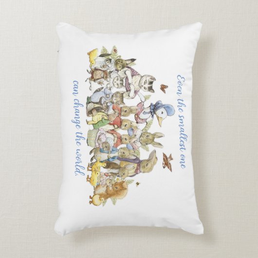 Coussins Décoratifs Classique Pierre le lapin (Devant(Vertical))