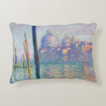 Coussins Décoratifs Claude Monet - Grand Canal, Venise<br><div class="desc">Le Grand Canal,  Venise - Claude Monet,  Huile sur toile,  1908</div>