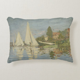 Coussins Décoratifs Claude Monet - Regattas à Argenteuil