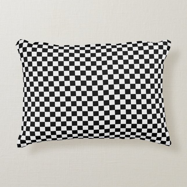 Coussins Décoratifs Clavier classique noir et blanc STaylor (Devant)