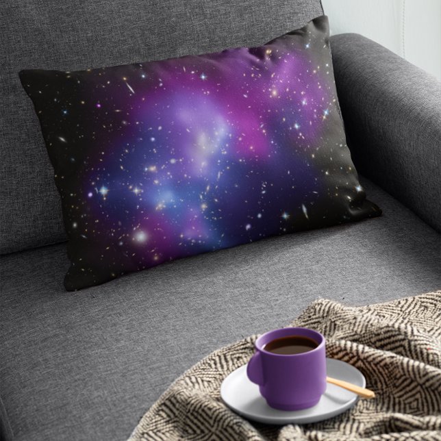 Coussins Décoratifs Cluster de galaxie violette (Créateur téléchargé)