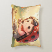 Coussins Décoratifs Coccinelle et le royaume de nectar caché (Devant(Vertical))