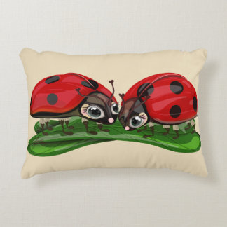 Coussins Décoratifs Coccinelles 