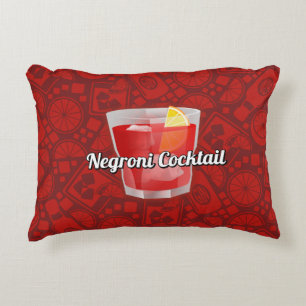 Coussins Décoratifs Cocktail Negroni