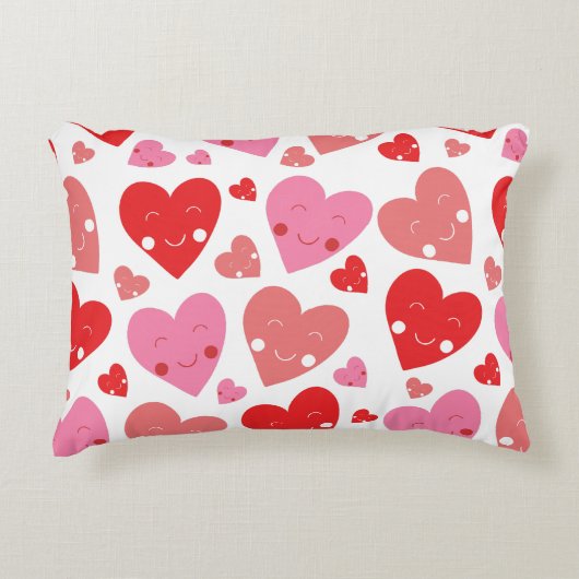Coussins Décoratifs Coeur d'amour (Devant)