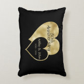 Coussins Décoratifs Cœur d'Or (Devant(Vertical))