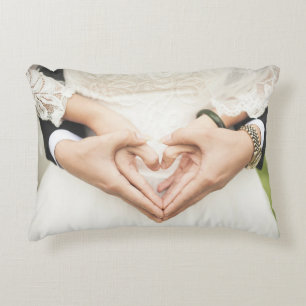 Coussins Décoratifs Coeurs dans nos mains Mariage