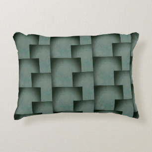 Coussins Décoratifs Coeurs de Nana (noir et gris)