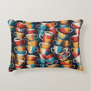 Coussins Décoratifs Coffee Cup Art