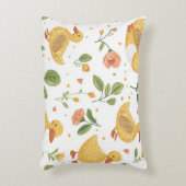 Coussins Décoratifs Cojín infantil con patitos y flores (Devant(Vertical))