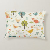 Coussins Décoratifs Cojín infantil de animales de granja (Dos)