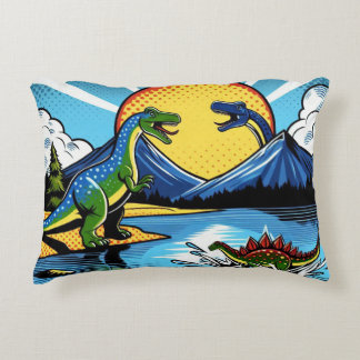 Coussins Décoratifs Cojín redondo dinosaurios