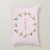 Coussins Décoratifs Colibri rose (Devant(Vertical))