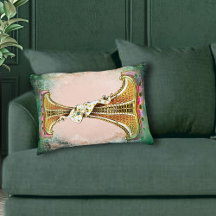 Collage rose vintage Avec Bords Rouillés