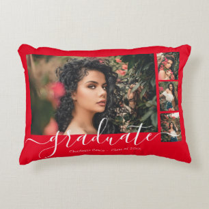 Coussins Décoratifs Collecte de photos et de textes personnalisés Grad