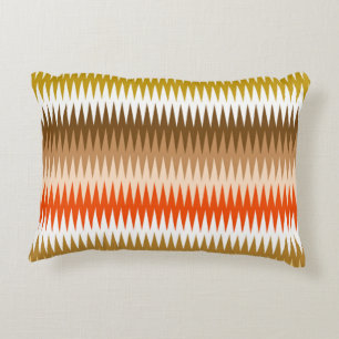 Coussins Décoratifs COLORÉ Zigzag Multicolor Motif