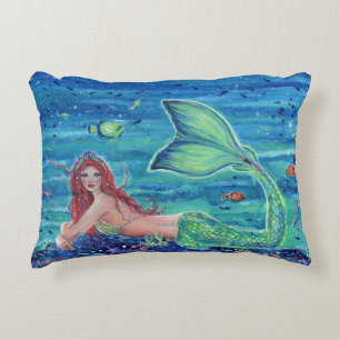 Coussins décoratifs colorés Lareina mermaid