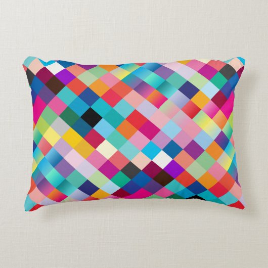 Coussins Décoratifs "Conception colorée multi" (Devant)