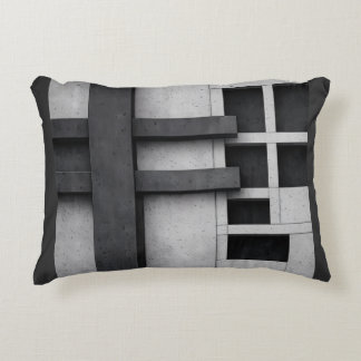 Coussins Décoratifs Conception d'architecture brutaliste Art fin Cubis