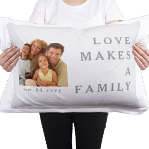 Coussins Décoratifs Conception de devis de famille personnalisée éléga