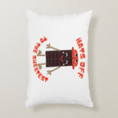 Coussins Décoratifs Conception de journée du chocolat (Devant(Vertical))