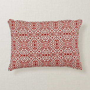 Coussins Décoratifs Conception de motif sans couture damassé floral ro
