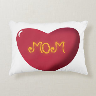 Coussins Décoratifs Conception de typographie maman, texte d'art de ci